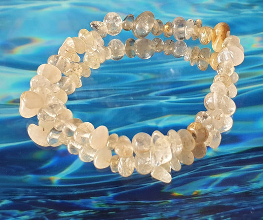 Citrine Crystal Bracelet Handmade In Ireland